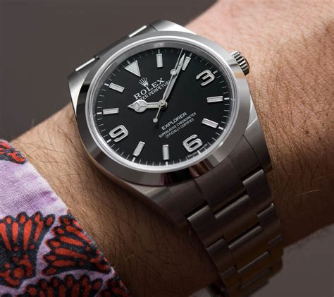 rolex explorer 39mm reviews